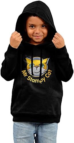 Little Boys Or Girls Mr Stampy Cat Hoodie Sweatshirt
