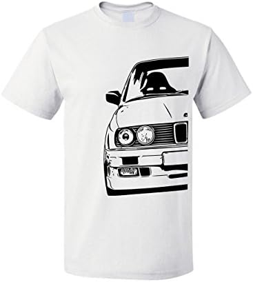 BMW E30 Tshirt (XL, White)