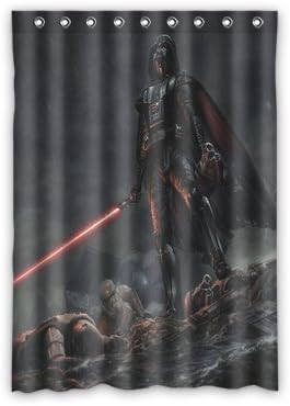 Scott Shop Fashion Custom Darth Vader Star Wars Window Curtain Thermal Insulated Blackout Window Curtains Drapery / Panels / Treatment Polyester Fabric 52 "x 72" Inch