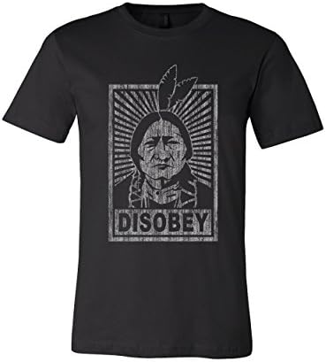 Disobey II Unisex T-Shirt - Silkscreen Imprint - Disobey Sitting Bull Design
