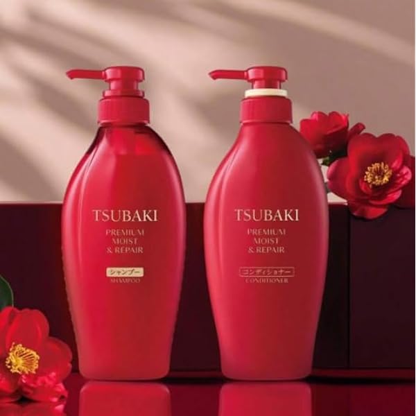 Amazon.com: TSUBAKI Oil Shampoo & Conditioner Pump Pair