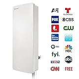 ANTOP AT-400B Indoor/Outdoor Digital Smartpass HDTV Antenna 80 Miles Multi-Directional VHF/UHF - 1 Year Warranty (Certified Refurbished)