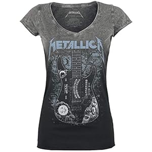 Metallica Ouija Guitar Frauen T-Shirt schwarz/grau Band-Merch, Bands