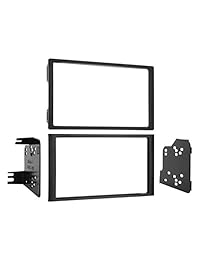 Metra doble DIN Dash Kit de instalación para 2003 2008 Honda Pilot, Negro