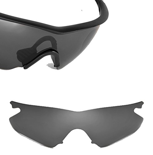 New SEEK OPTICS Replacement Lenses Oakley M FRAME HEATER - Polarized Black Iridium