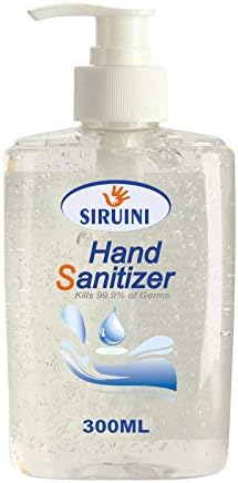 Hand Sanitizer, Refreshing Gel, Pump Bottle,10 Fl Oz (one size, one color)