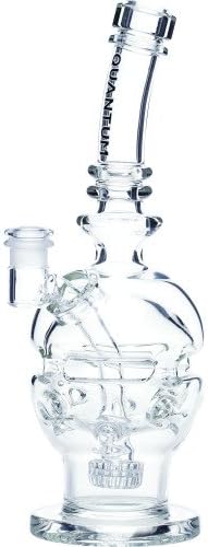 SCIENTIFIC LAB 13-976 - QUANTUM GLASS WP CHEESE FABERGE EGG W/ CIRC PERC 10" CLEAR FEMALE 14MM