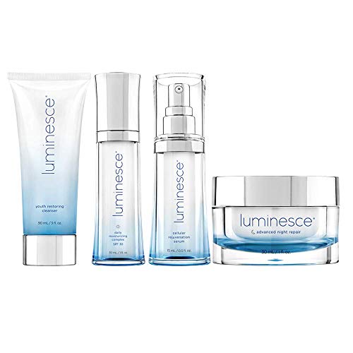 Luminesce Kit Set of 4 By Jeunesse Serum, Night Cream, Cleanser and Moisturize