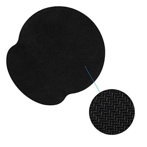 ELZO Wrist Rest Support for Keyboard & Mouse Pad Combo with Comfortable Memory Foam Padding, Nonsilp Rubber Base and Ergonomic Design for PC Computer Laptop Mac (2 Pack)