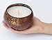 Hawaiian Candle & Bath – Plumeria Scented Soy Candle in Real Coconut Shell, 16oz, Hand Poured