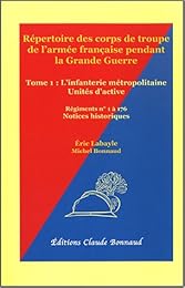 Répertoire des corps de troupe de l'armée française pendant la Grande guerre