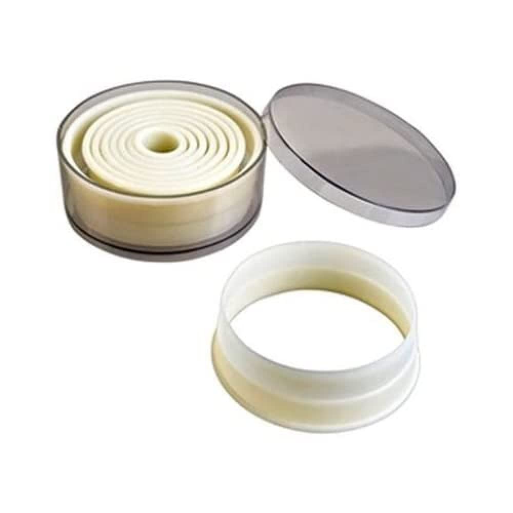 IBILI 784201 - Set 9 cortamasas redondo liso