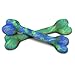 Dog Bone Soft Chew Toy (Pair) Handmade 100% Felted Wool & Natural Dyes, for Small Dogs & Puppies, Machine Washable