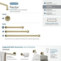 Amerock | Cabinet Pull | Golden Champagne | 3-3/4