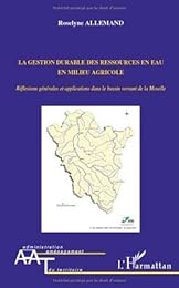 La  gestion durable des ressources en eau en milieu agricole