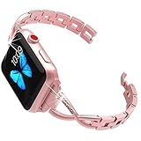 Lwsengme Apple Watch Band,Lwsengme Steel Wrist Band with Adjustable Buckle for Apple iWatch/New Apple iWatch Series 2/ Apple Watch Series 1/Nike+ (38mm-Rose Gold-02)