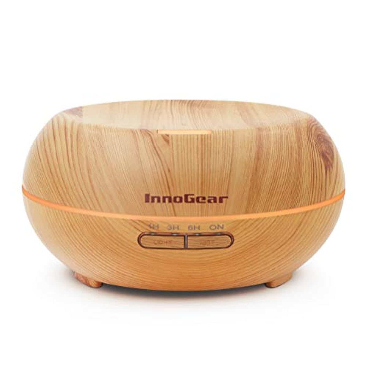 InnoGear Aromatherapy Essential Oil Diffuser Wood Grain Ultrasonic Cool