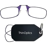 Always With You by ThinOptics Classic Keychain Reading Glasses | Keychain reading glasses with ultra-thin armless readers in a compact case. Clip to keys, bags or backpacks for easy access.