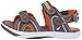 Nautica Jamestown River Sandal (Toddler/Little Kid/Big Kid), Brown/Orange, 12 M US Little Kid
