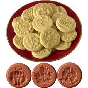 JBK Pottery Cookie Stamp Set - Nature