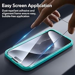 ESR 3+2 Pack for iPhone 15 Pro Max Screen
