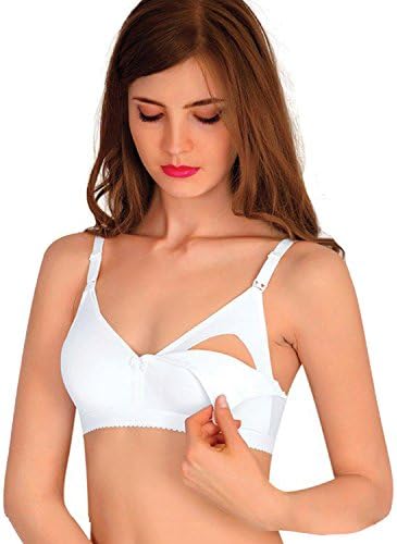 Doyenna - Soft V-Neck sleeveless with Built in Bra Nursing Bra &amp; Nursing Camisole Designs for Nursing's Body (XX-Large)