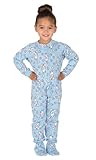 Footed Pajamas Bunny Love Toddler Cotton - Extra Large