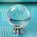 Revesun 10PCS/LOT Diameter 30mm Clear Crystal Glass Ball Shaped Door Knobs Cabinet Pulls Cupboard Handles Drawer Knobs Wardrobe Home Hardware