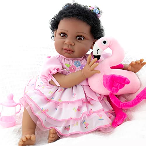 Aori Reborn Baby Dolls Girls Real Lifelike Baby Dolls 22 Inch