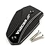Black Motorcycle Accessories CNC Front Brake Fluid Reservoir Cap Cover for Kawasaki VN650 Vulcan 650 EN650 2015-2017