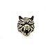 Antique Bronze Wolf Head Men Bracelet Charms Spacer Beads DIY Jewelry Findings 11x14mm 10Pcs MixColor