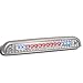 Spec-D Tuning LT-F15092RBCLED-CY Ford F150 Chrome Clear Led 3Rd Brake Light