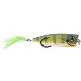 SNAG Proof Zoo Pop Topwater Lure | Weedless Design for Bass Fishing | Dark Gill, 3/8 oz.