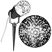 Gemmy Outdoor Lightshow Spot Light Kaleidoscope White - Outdoor Holiday Light