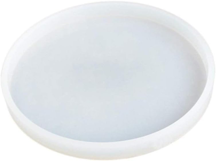 ARTFFEL Molde de silicona con forma de corazón sin sabor, epoxi