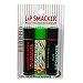 Lip Smacker 3 pack Strawberry Macaroon, Caramel Cider, Glaze Flavors Balm Stick Trio Pack