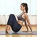 REEHUT 1/2-Inch Extra Thick High Density NBR Exercise Yoga Mat for Pilates, Fitness & Workout w/Carrying Strap (Grey)