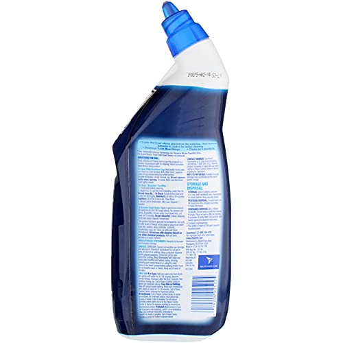 Lysol Power Toilet Bowl Cleaner Gel, For Cleaning and Disinfecting