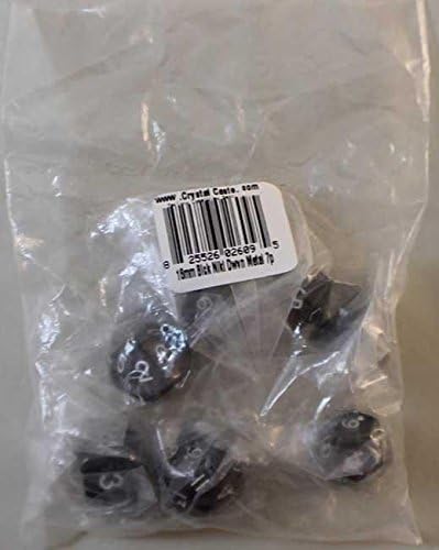 Poly Set Black Nickel 16mm (7 pc. Set)
