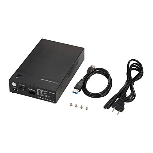 CMDZSW USB 3.0 2.5" 3.5" SATA 5Gbps Hard Drive schijf behuizing Externe SSD HDD Disk Case Ondersteuning UASP Box 8TB Schijven OTB Caddy Case (Color : EU PLUG) - Image 8