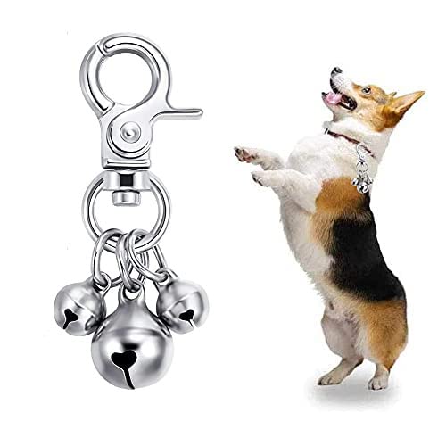 YUIP 12PCS Campanello per Cani e Gatti, Pet ciondoli Campane Gatto Fascino Campane collari per Pendente Collana, Campanelle per Collare, Ciondoli per collari, collare a campana per animali domestici,