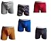 Calvin Klein Cotton Stretch Boys' Boxer Briefs, Medium (Multi - 6 Pack)