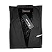 VOBAGA Men's Slim Fit Casual One Button Suit Blazers Black XXXXL