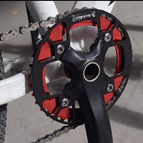 Mountain Bike Crank Protector Chainring Protection Cover 104BCD Bicycle Crankset Guard 32T/36T/40T Color Random - Thumbnail 5