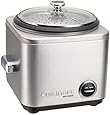 Cuisinart CRC-400 Rice Cooker, 4-Cup, Silver