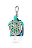 Bath & Body Works PocketBac Hand Gel Holder Silver Turtle