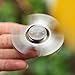 Fidget Spinner, Spinning Fidget Toy, made with Stainless Steel and R188 Bearing. A Hand Spinner, Stress Reducer, Tri-Spinner Fidget toy, Great help for Anxiety. By WOOCOOL. (Platinum Color)