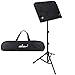 ADM Foldable Extra Light Large Music Stand, Black