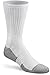 Dr. Comfort Crew Diabetic Socks, White, Large