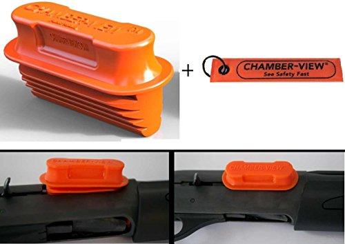 Ultimate Arms Gear Chamber-View .410, 12 & 20 Gauge Semi-Auto and Pump Style Shotgun Empty Chamber Safety Flag Load Indicator + Fast Pull-Tag
